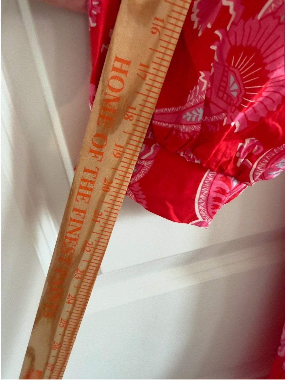 Boden- Red Cary Cotton Midi Dress - Picture 16 of 16